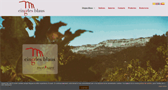 Desktop Screenshot of cinglesblaus.com